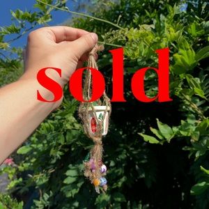 SOLD‼️Handmade Macrame Planter!